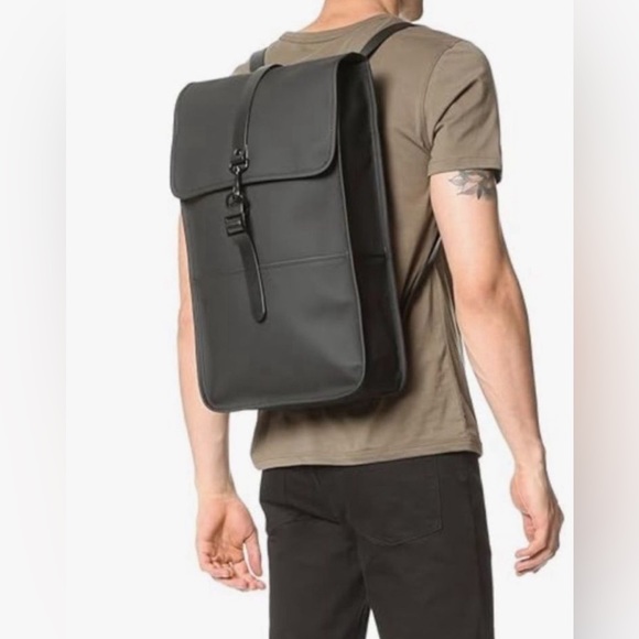 Rains Other - Rains Black Unisex Waterproof Backpack